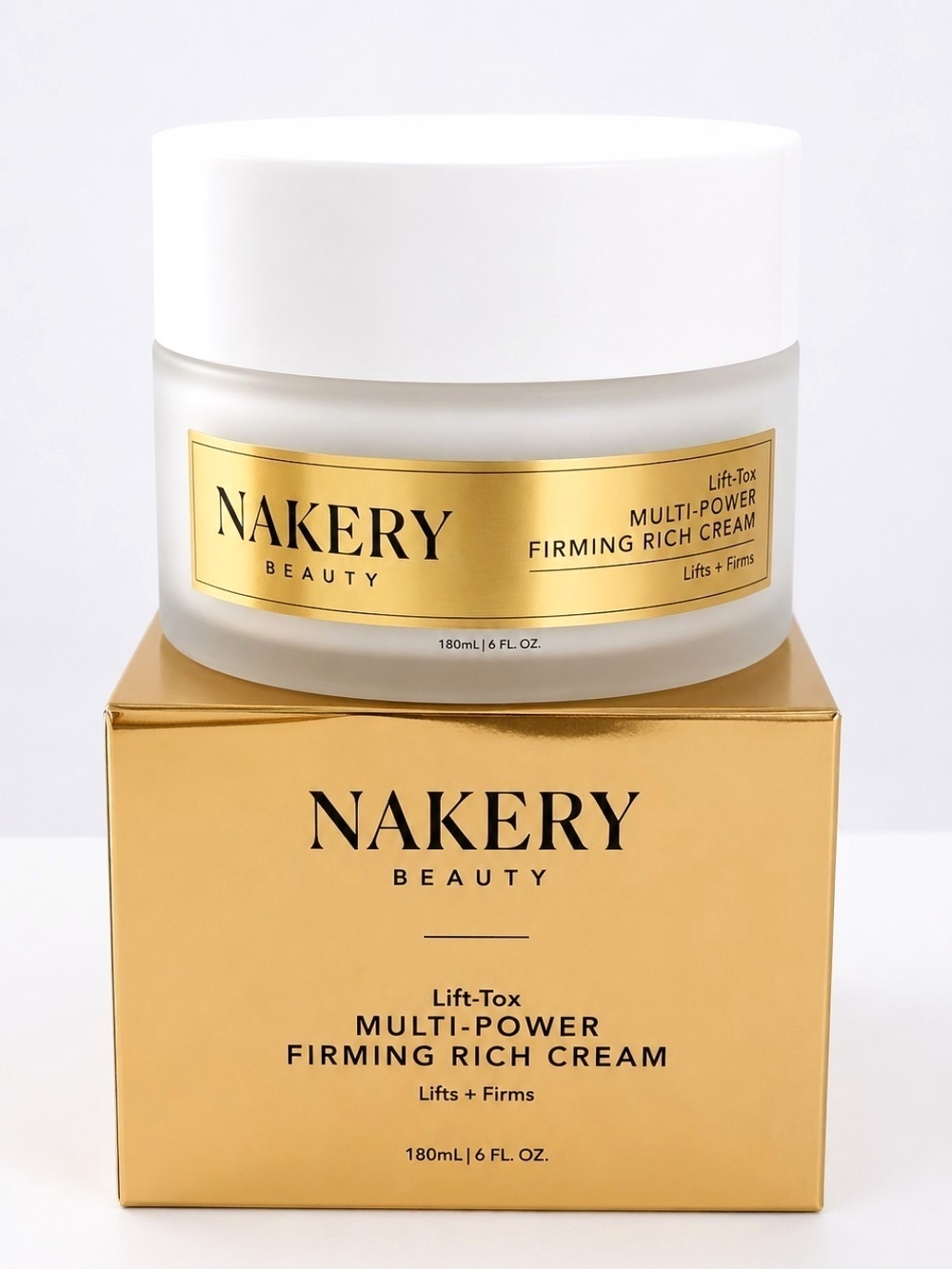 Nakery Beauty Lift-TOX Multi-Power Firming Rich Cream 6 Oz Jumbo